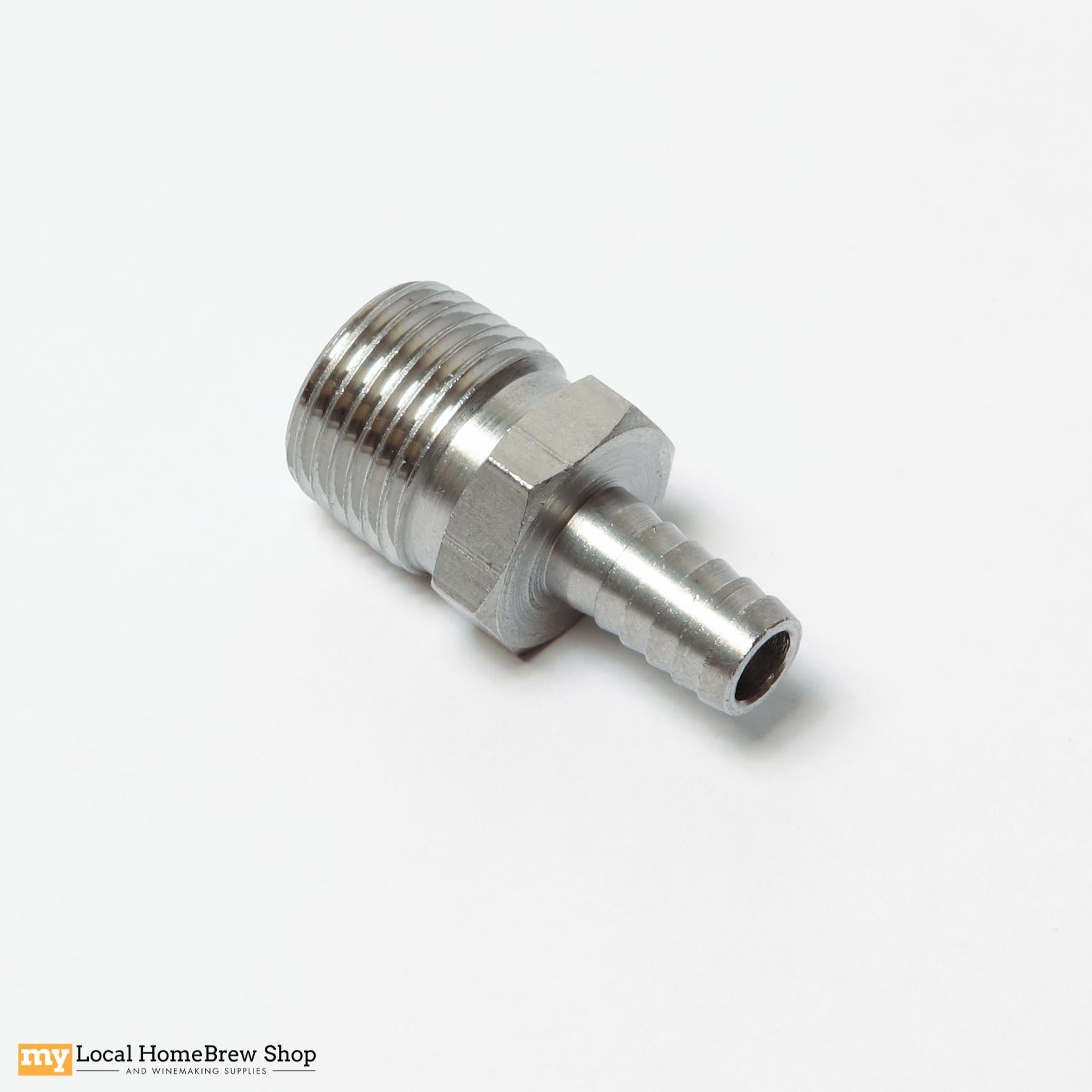 1/8 NPT to 3/16 Hose Barb Fitting